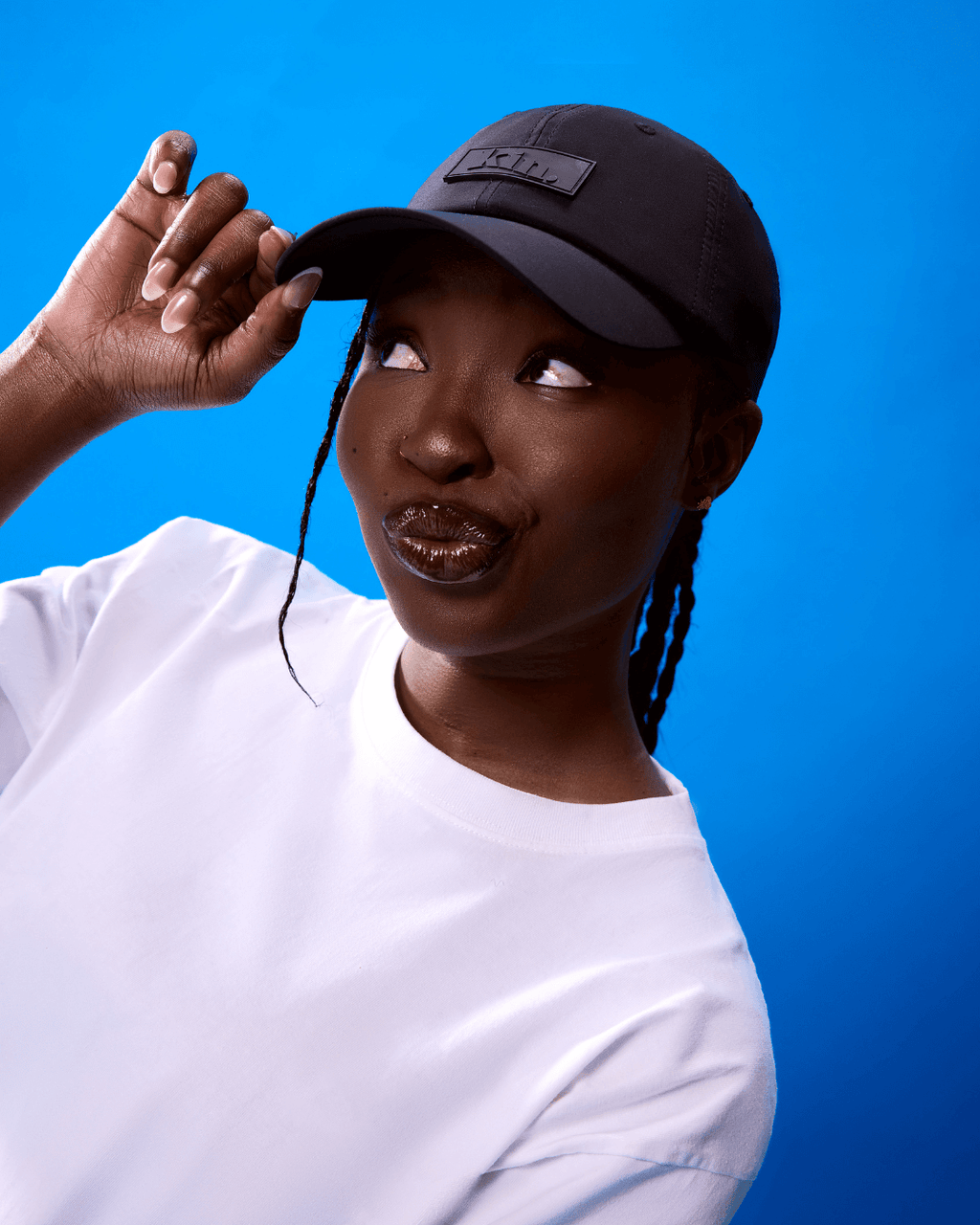 Black Waterproof Satin Lined Dad Hat