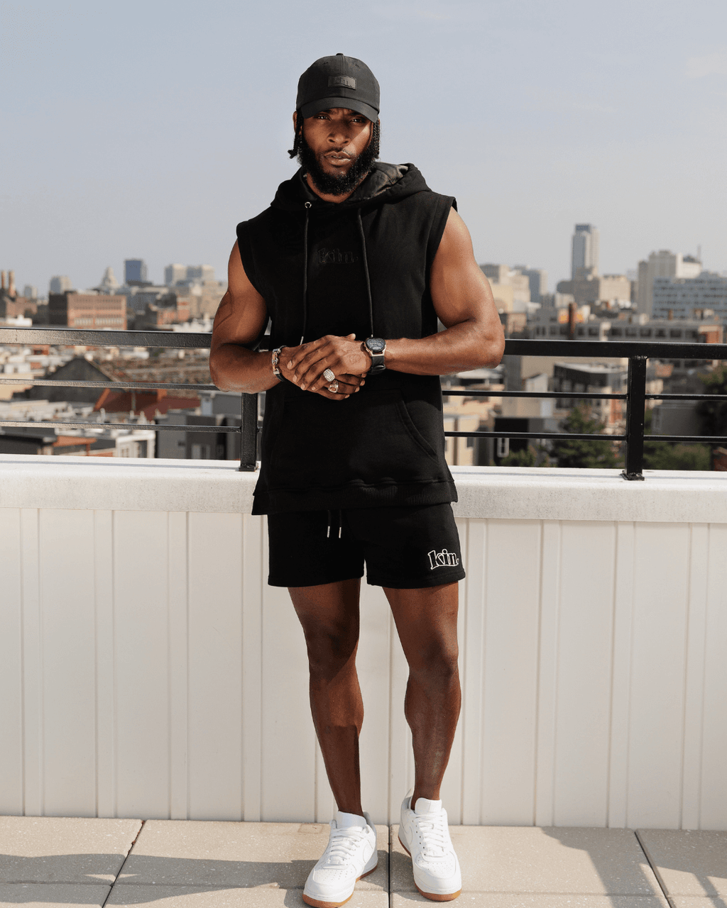 Black Waterproof Satin Lined Dad Hat