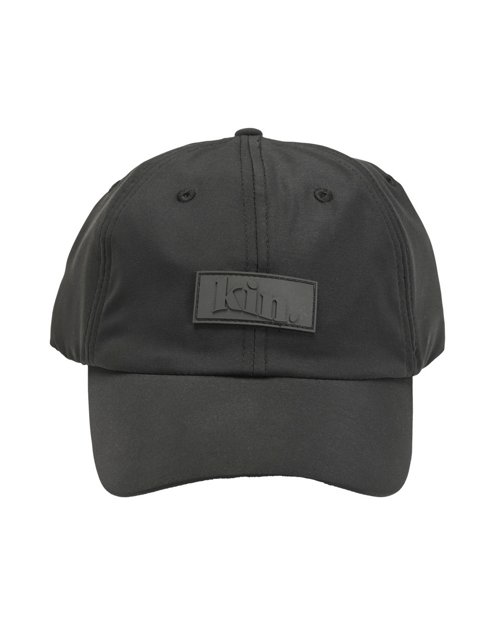 Black Waterproof Satin Lined Dad Hat